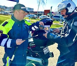Госавтоинспекция регулярно проводит рейды «Мотоциклист»